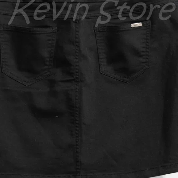 3 skorts size :L , Brand: S.C. & Co. Ladies' Denim , White, Blue , Black - Picture 8 of 14